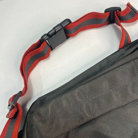 Roxy Belt Bag Grey Orange NWT Beach Y2K Festival Surfer Fanny Pack Summer - Picture 3 of 10
